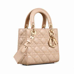 Small Lady Dior My ABCDior Bag – Sand Cannage Lambskin 20cm