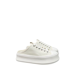Chanel Platform Shoes Cream