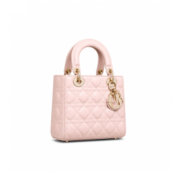 Small Lady Dior My Bag Powder Pink 20cm