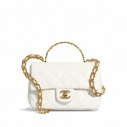 Small Flap Bag With Top Handle