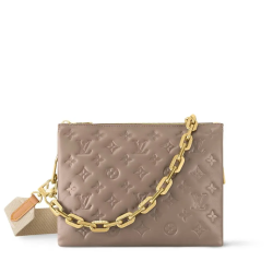 Louis Vuitton Coussin Pm 26Cm Taupe Color
