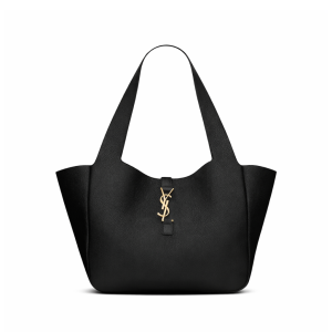 YSL LE 5 À 7 bea in grained leather 33cm