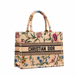 Dior Book Tote Natural With Dior (36 X 27.5 X 16.5 Cm)