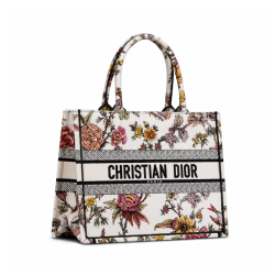 Dior Book Tote White Dior (36 X 27.5 X 16.5 Cm)