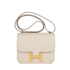 Hermes Constance 1-18 Craie Epsom Gold Hardware