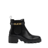 Gucci Women's Ankle Boot With Logo Black 730064 Aabk6 1000