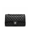 Chanel Classic Flap Bag Black Leather