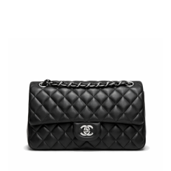 Chanel Classic Flap Bag Black Leather