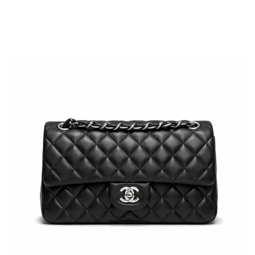Chanel Classic Flap Bag Black Leather