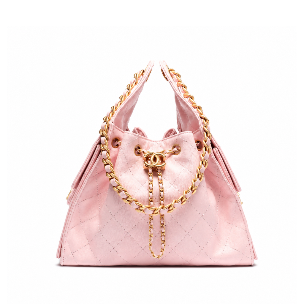Chanel 25 Small Handbag Light Pink