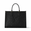 Louis Vuitton Onthego Mm 35Cm Black M45595