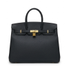 Hermes Birkin 40 Black Togo Gold Hardware