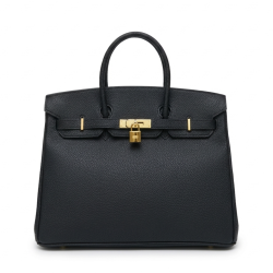 Hermes Birkin 40 Black Togo Gold Hardware