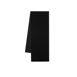 Louis Vuitton Monogram Classic Scarf Black
