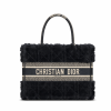 Dior Book Dot Cannage Shearling Bag 26CM