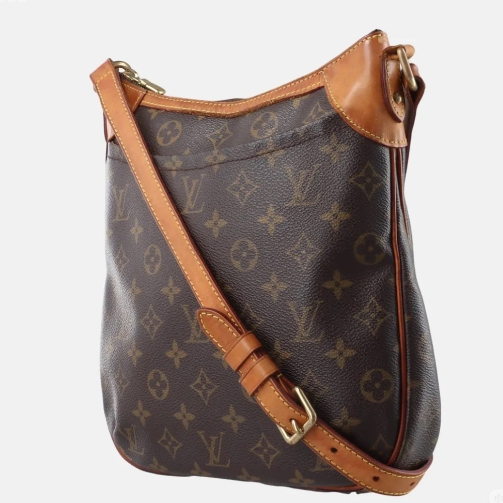 Louis Vuitton Monogram Canvas Odeon Pm Bag Brown 29Cm - Image 3
