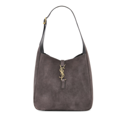 Saint Laurent Small Le Hobo Bag Brown Grey