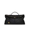 Saint Laurent Giant Travel Bag In Quilted Leather Black 55Cm 736009Aabk91000