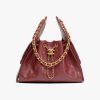 Chanel 25 Small Handbag 25cm Burgundy
