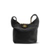 Chanel Black Lambskin Quilted Braided Chain Hobo Bag Aged Gold Hardware