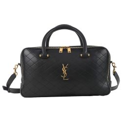 YSL Leather Tote Handbag