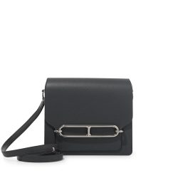 Hermes Roulis Shoulder Bag 17Cm Black