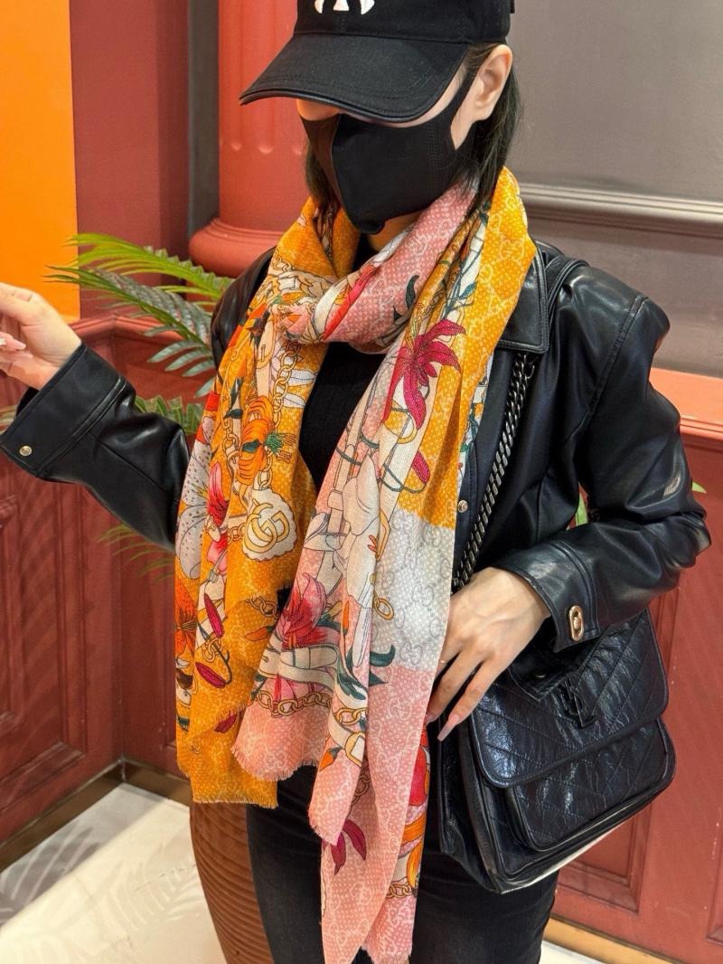 Gucci Silk Blend Scarf - Image 2