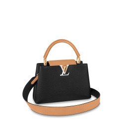 Louis Vuitton Capucines Mm Black 27Cm M59466