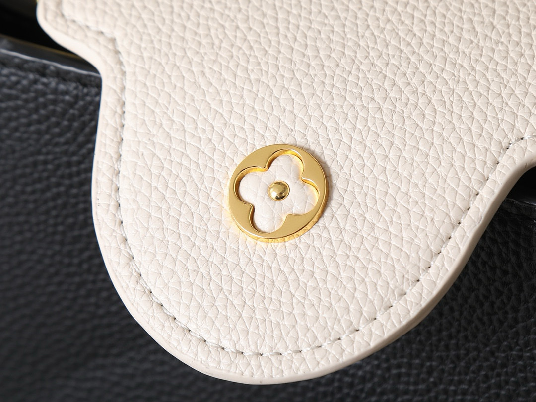 Louis Vuitton Capucines Taurillon Cowhide Black And Grey 27Cm M20708 - Image 5