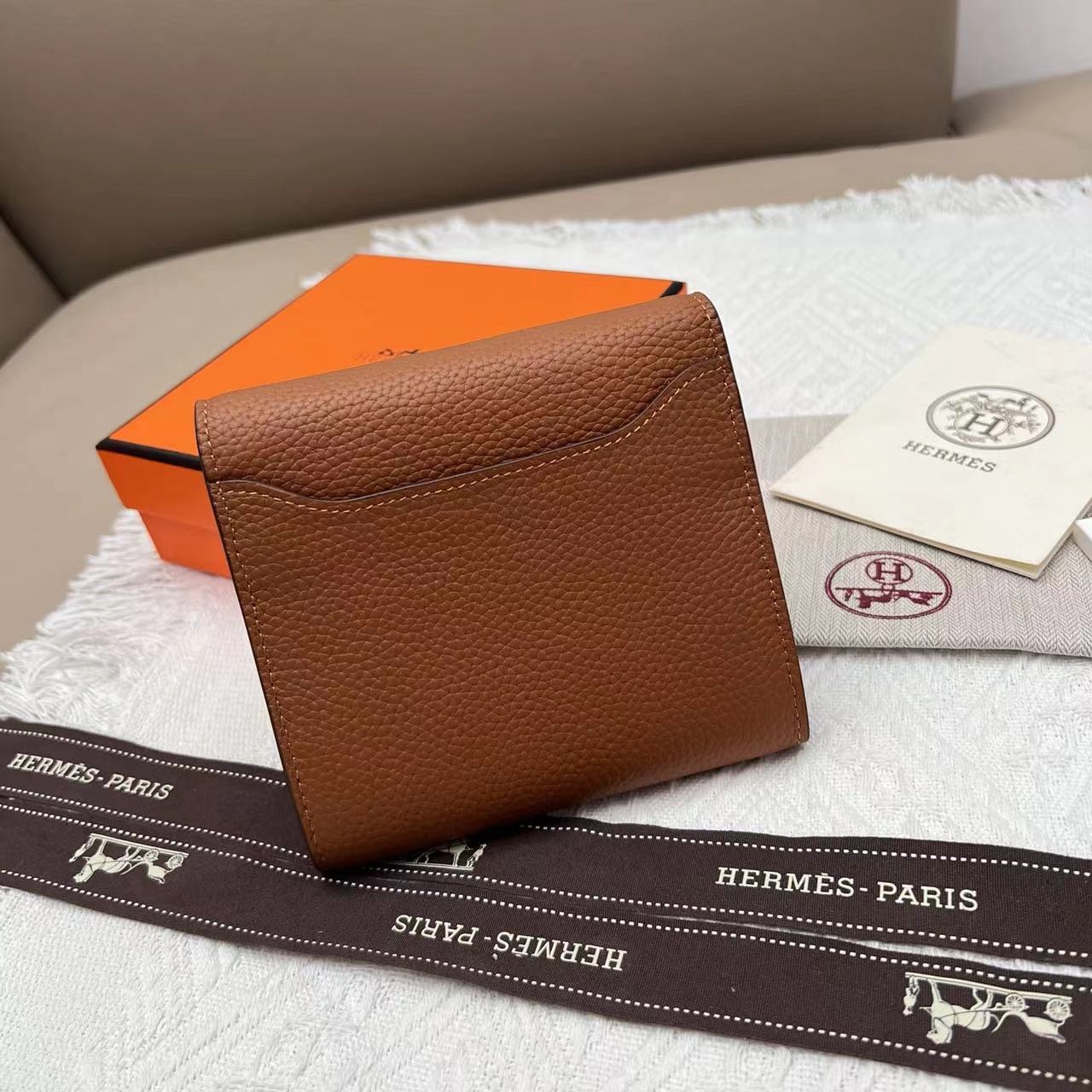 Hermes Constance Compact Wallet - Image 4