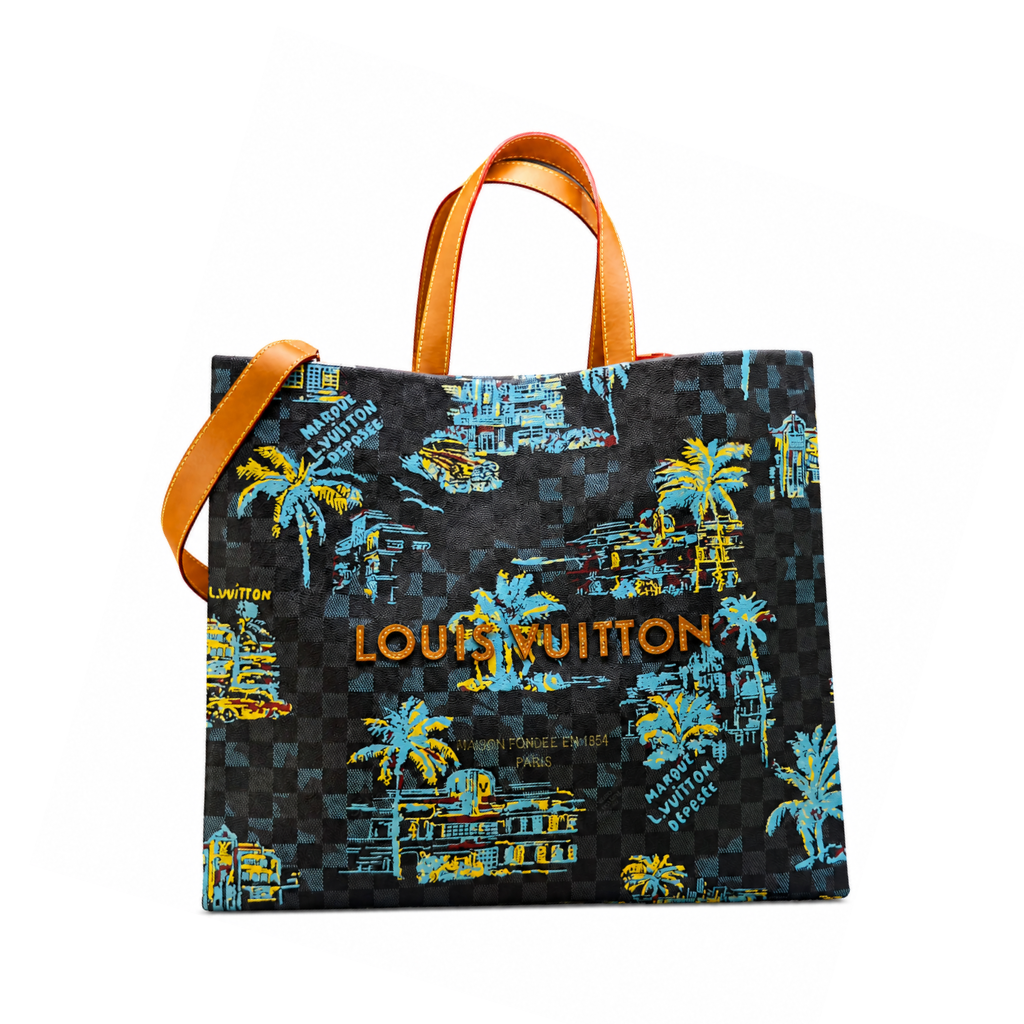 Louis Vuitton Shopper Tote Handbag