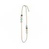 Chanel Gold-Tone CC And Multicolor Resin Sautoir Necklace